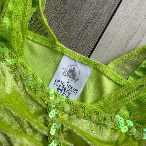 Disney Store Princess Tinker Bell Costume Dress Girl - Picture 2 of 4